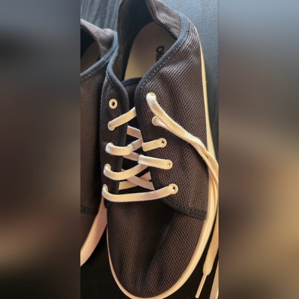 OluKai Women's Black and Cream Sneakers - Picture 6 of 9